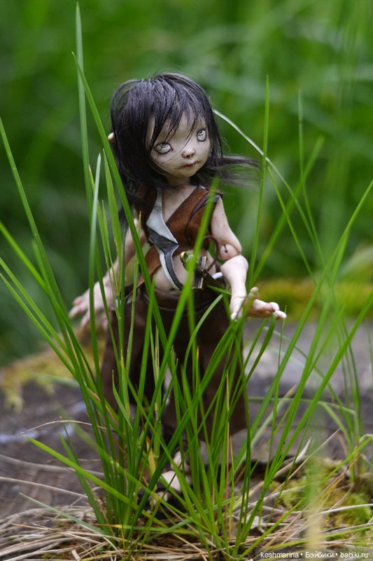 Опасная девочка Крапива — Авторские куклы BJD (БЖД) у нас дома: фото