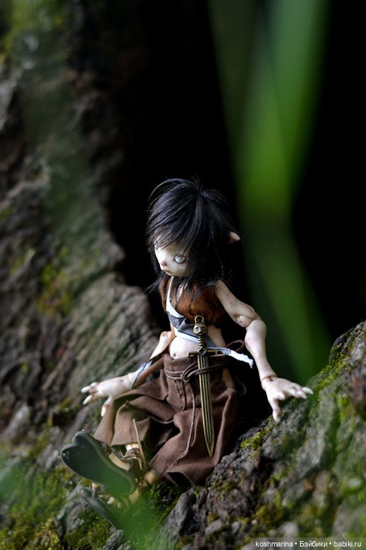 Опасная девочка Крапива — Авторские куклы BJD (БЖД) у нас дома: фото