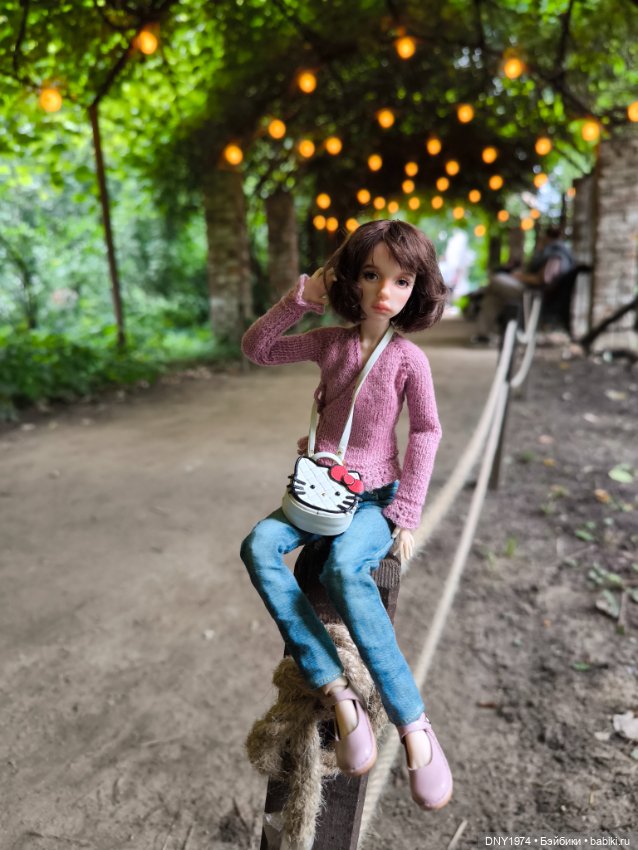 Аптекарский огород вечером с Нелли
