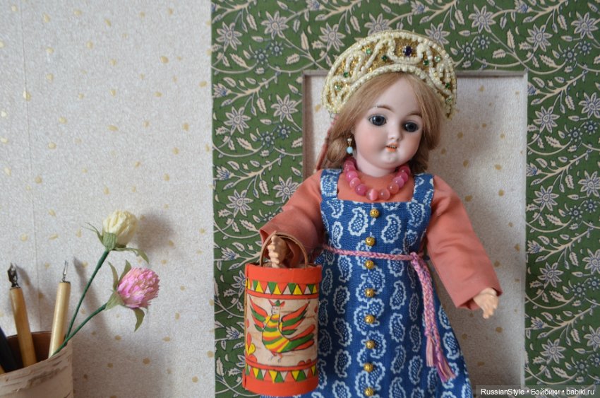 Антикварная кукла и старинное русское письмо (фото 8)