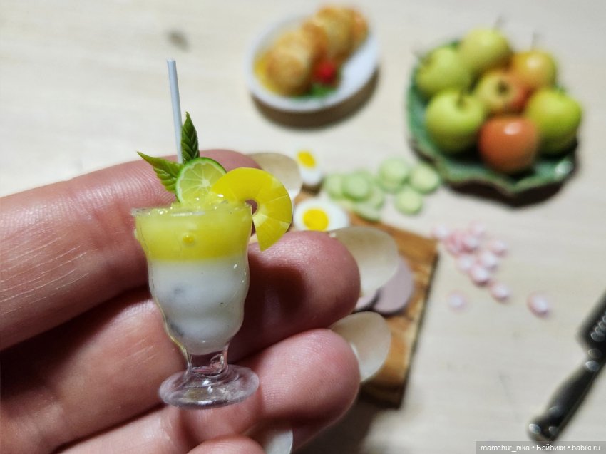 Кукольная миниатюра ✨️ — Кукольная миниатюра своими руками: еда (фото 3)