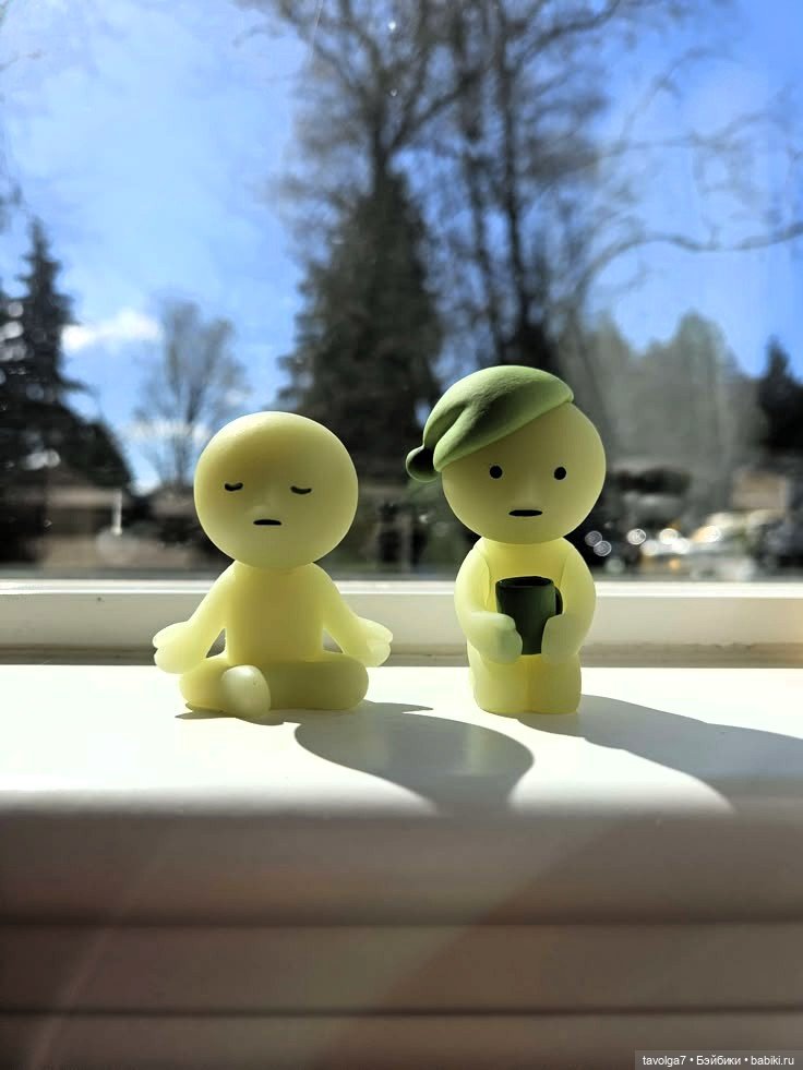 Light Summer, зелёный чай, матча и Smiski