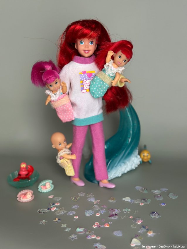 Ариэль бебиситтер — Куклы Disney Animators и Принцессы Диснея: Disney Store (фото 2)