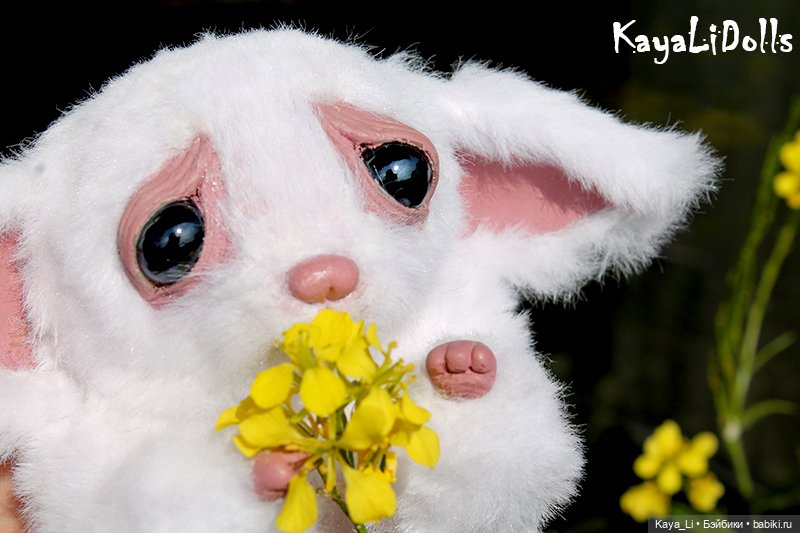 Не котенок, не щенок 2 — Игрушки в смешанной технике (мех и глина): Арт