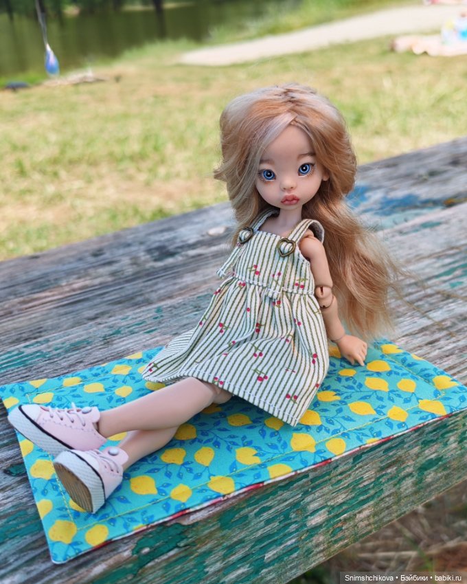 Дюймовочка — Авторские куклы BJD (БЖД) у нас дома: фото (фото 4)