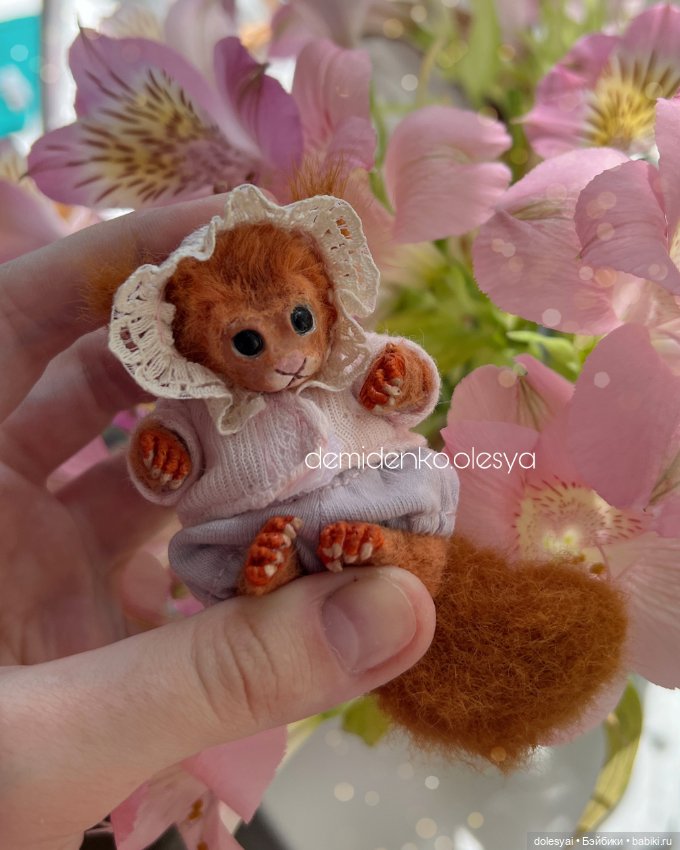 Костюмчик для белочки Бусинки