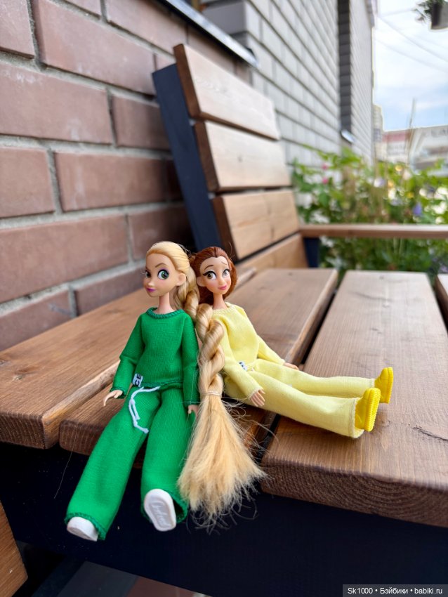 Пижамная пятница 💚 💛 — Куклы Disney Animators и Принцессы Диснея: Disney Store (фото 5)