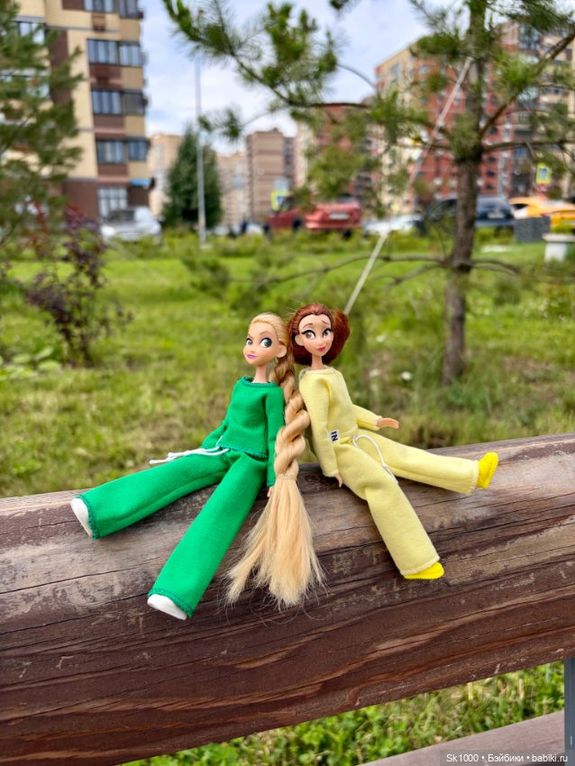 Пижамная пятница 💚 💛 — Куклы Disney Animators и Принцессы Диснея: Disney Store (фото 10)