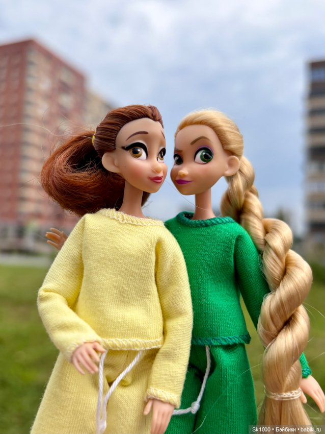 Пижамная пятница 💚 💛 — Куклы Disney Animators и Принцессы Диснея: Disney Store