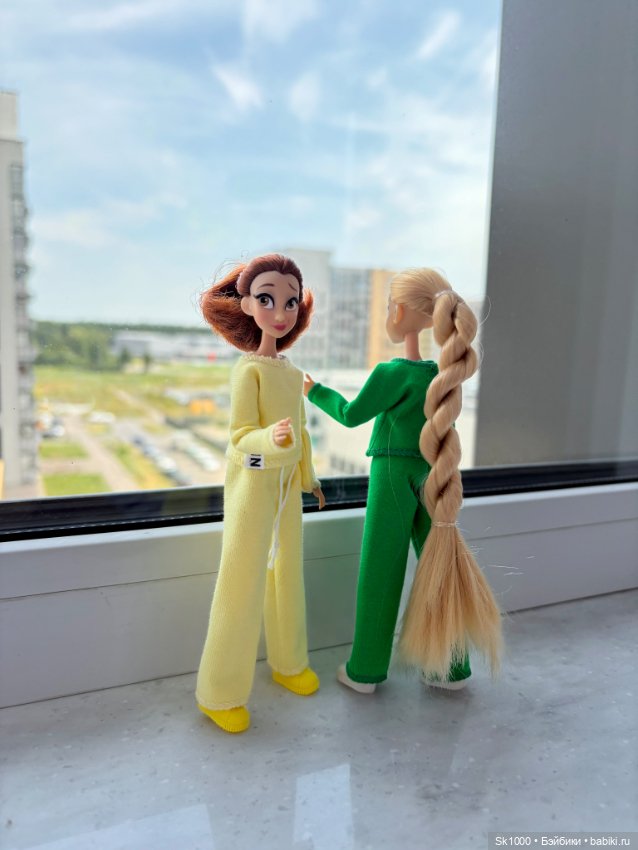 Пижамная пятница 💚 💛 — Куклы Disney Animators и Принцессы Диснея: Disney Store