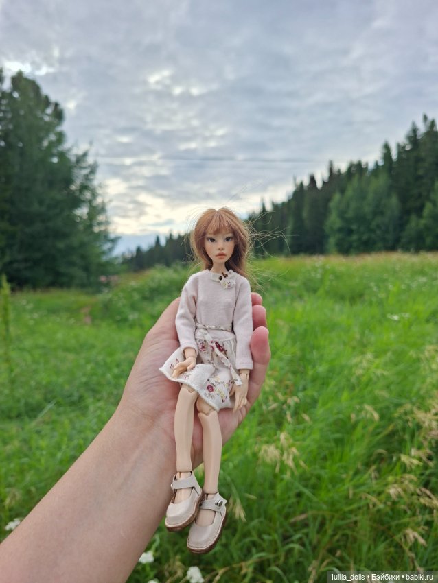 Мэй на прогулке — Домашние фото авторских кукол: личные коллекции