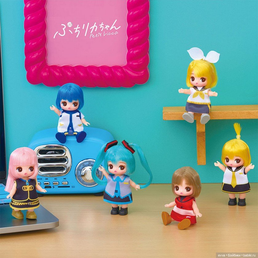 Мини-куклы Licca-chan × Vocaloid (Лето 2026) (фото 2)