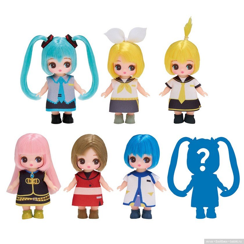 Мини-куклы Licca-chan × Vocaloid (Лето 2026) (фото 4)