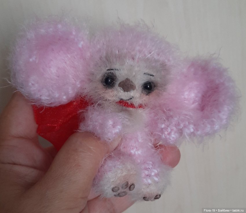 Ушастая Зефирка — Вязаные игрушки и амигуруми: крючком