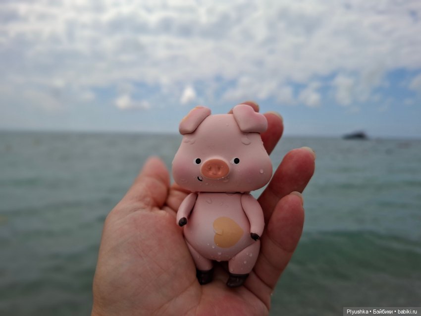 Море, Моланг, Хрюндель — Фигурки Киндер Сюрприз (Kinder) (фото 10)
