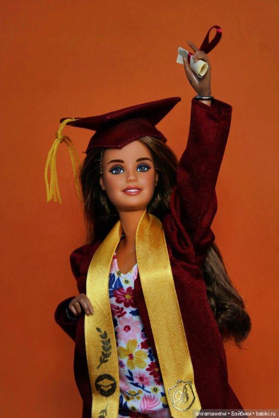 Барби - выпускница(Graduation Wishes) Приятная распаковка