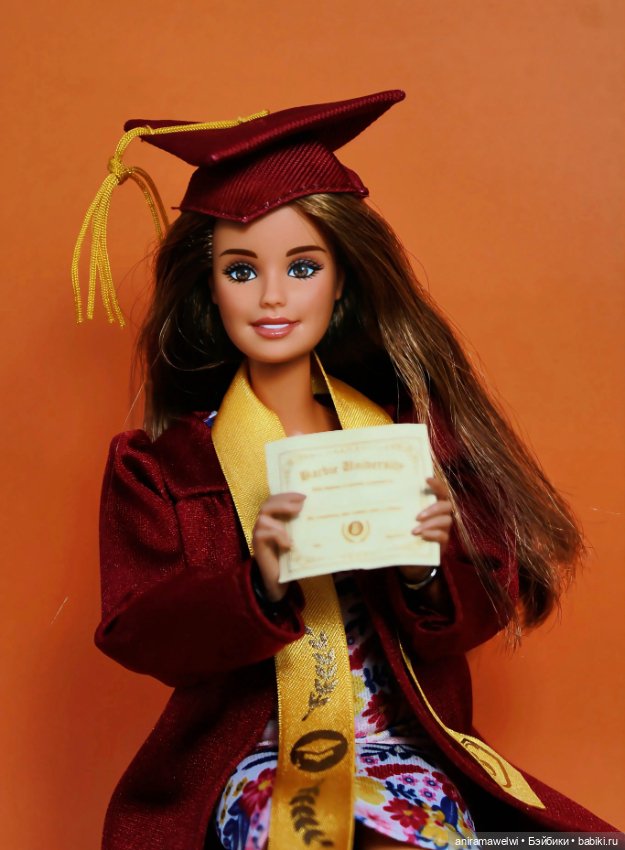 Барби - выпускница(Graduation Wishes) Приятная распаковка