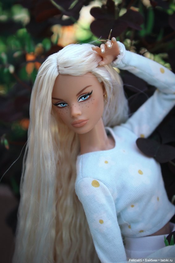Xianxian model Molly блонди (фото 8)