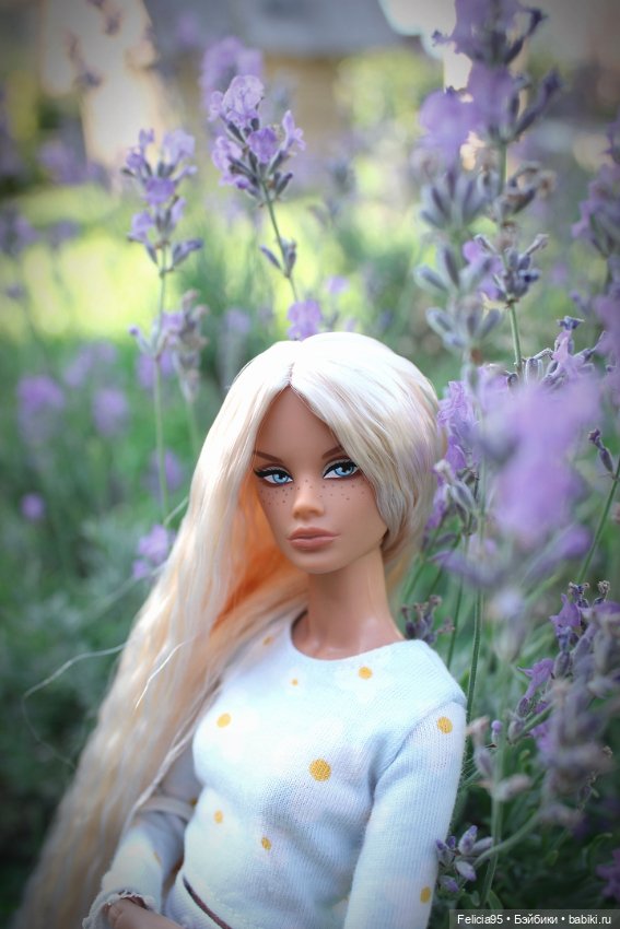 Xianxian model Molly блонди (фото 9)