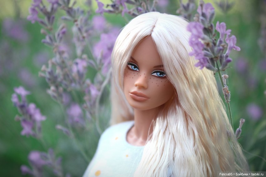 Xianxian model Molly блонди (фото 7)