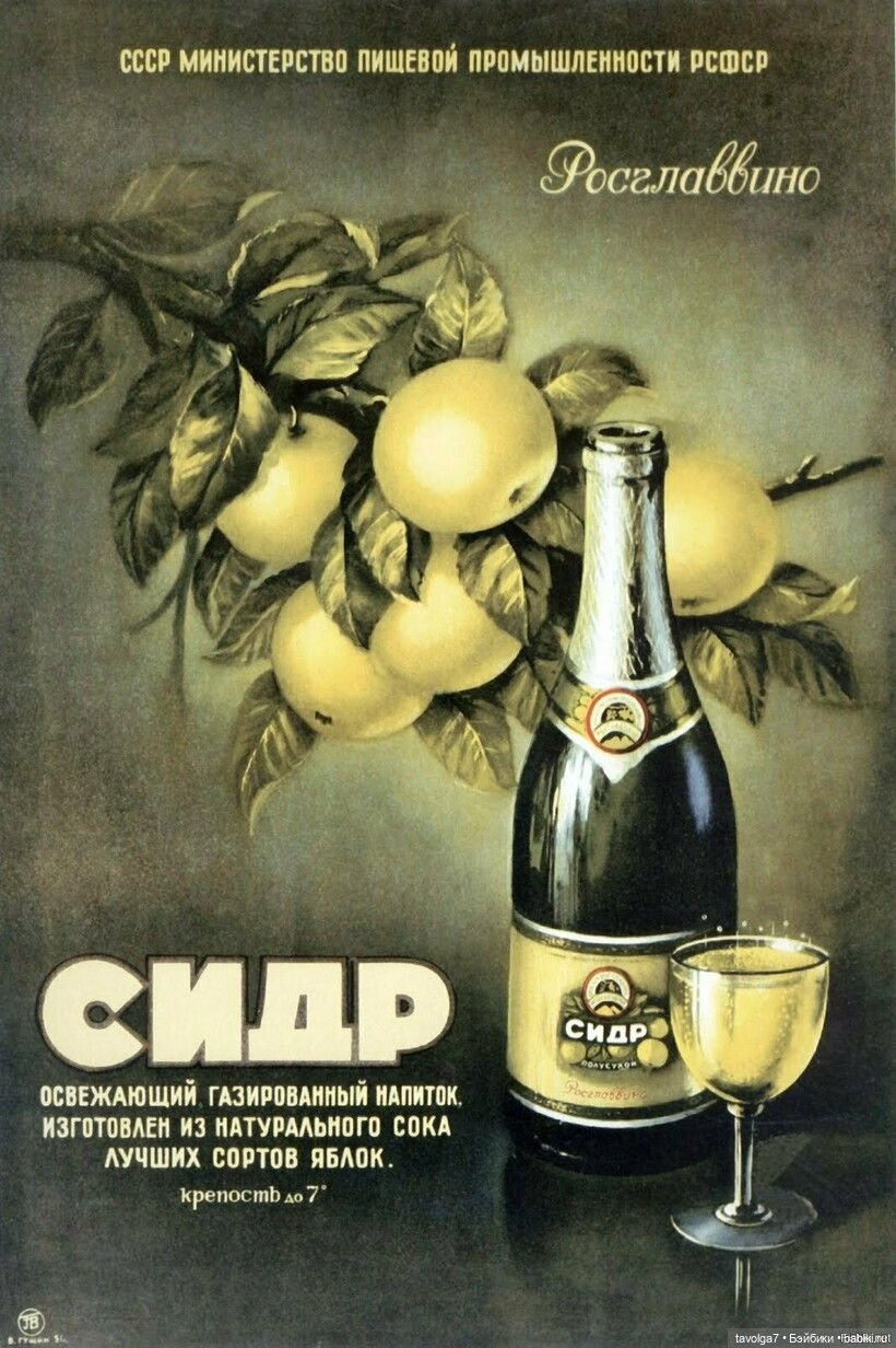 Мороженое, чай и напитки СССР