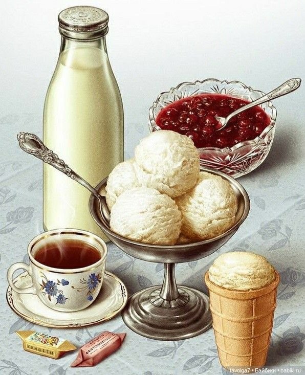 Мороженое, чай и напитки СССР