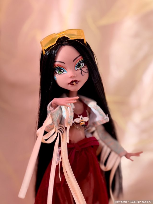 Monster High Клео — ООАК Monster High и Ever After High: репейнт