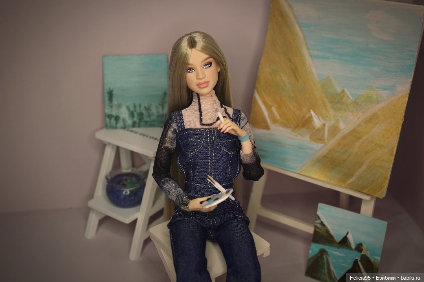 Barbie You Create Basics. Фрида. Моя Флёр