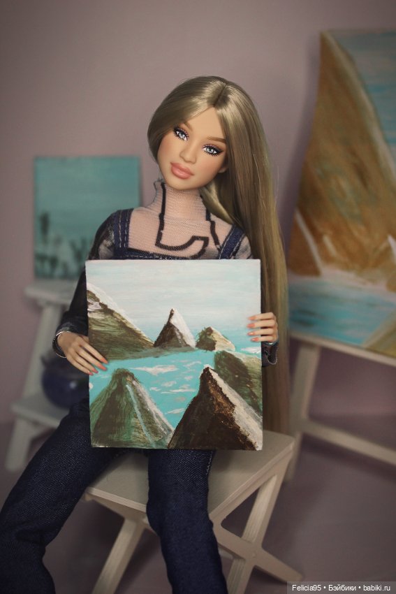 Barbie You Create Basics. Фрида. Моя Флёр (фото 3)