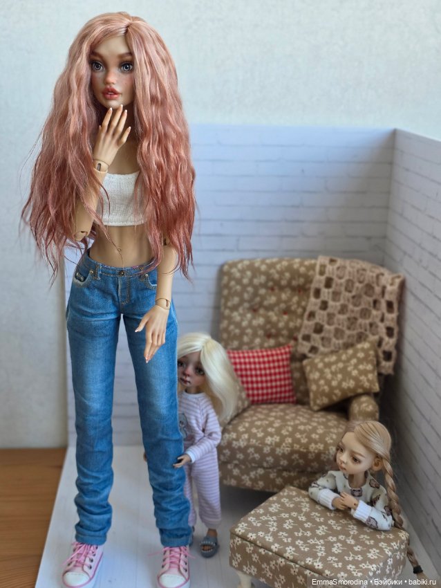 Лия и тройняшки Жу — Авторские куклы BJD (БЖД) у нас дома: фото (фото 5)