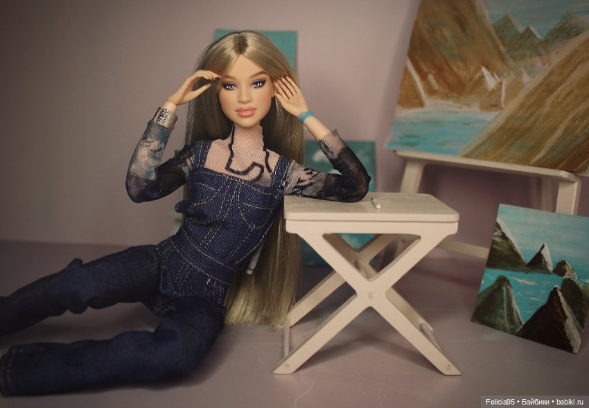 Barbie You Create Basics. Фрида. Моя Флёр (фото 9)