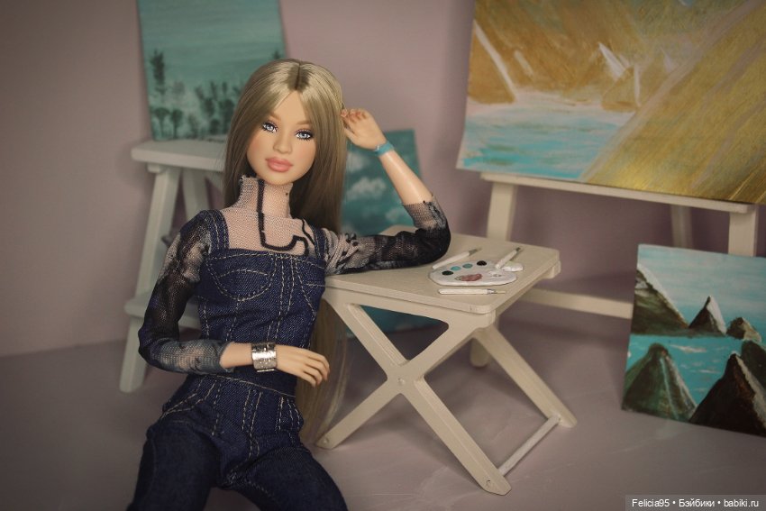 Barbie You Create Basics. Фрида. Моя Флёр