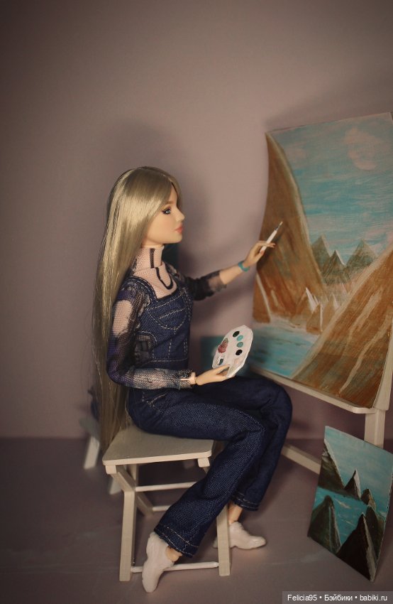 Barbie You Create Basics. Фрида. Моя Флёр