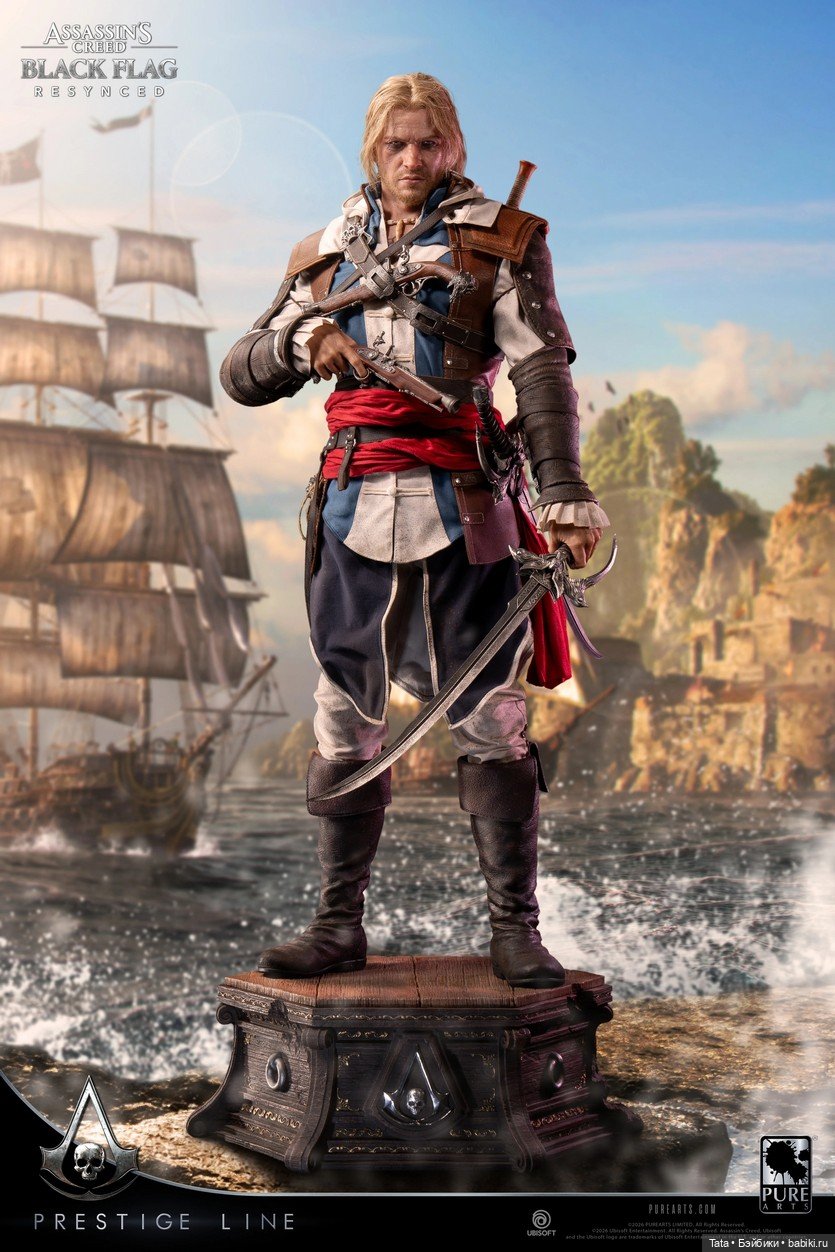 PureArts - статуя 1/2 по Assassin's Creed: Black Flag Resynced (фото 3)