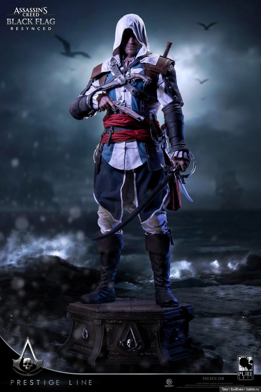 PureArts - статуя 1/2 по Assassin's Creed: Black Flag Resynced (фото 6)
