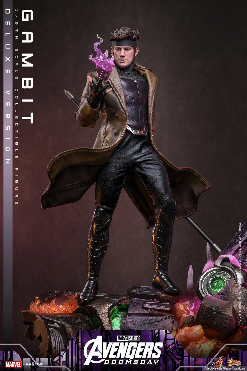 Фигурка Гамбита 1/6 по фильму «Мстители: Доктор Дум» (фото 8)