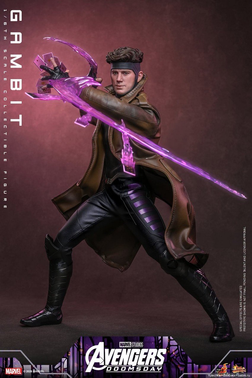 Фигурка Гамбита 1/6 по фильму «Мстители: Доктор Дум» (фото 5)