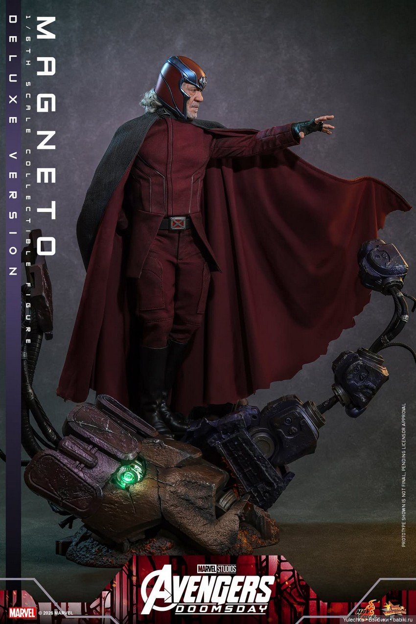 Фигурка Магнето 1/6 по фильму «Мстители: Доктор Дум» (фото 5)