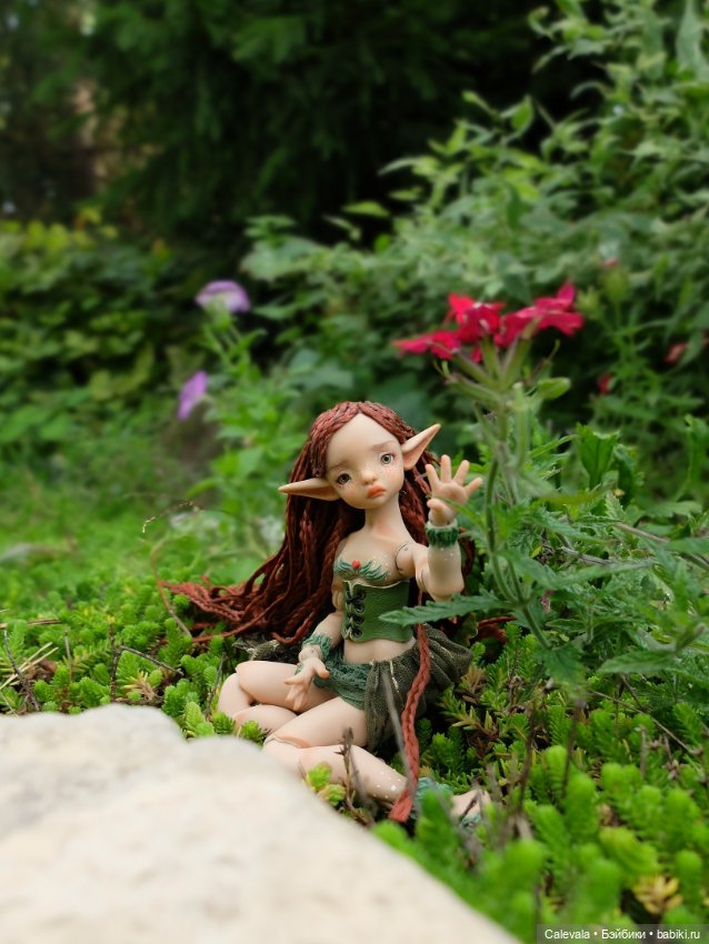 Дриада в саду — Авторские куклы BJD (БЖД) у нас дома: фото (фото 5)