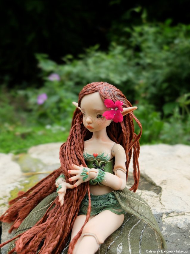 Дриада в саду — Авторские куклы BJD (БЖД) у нас дома: фото (фото 2)