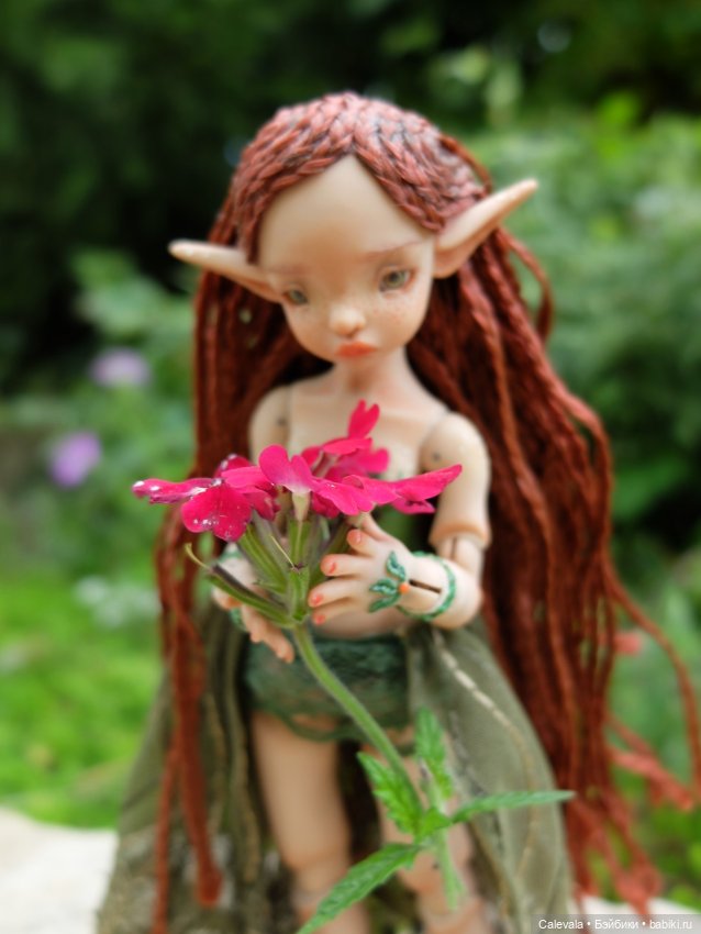 Дриада в саду — Авторские куклы BJD (БЖД) у нас дома: фото (фото 6)