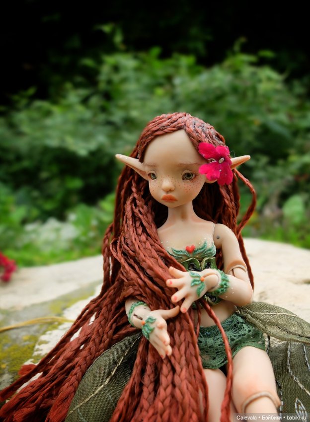 Дриада в саду — Авторские куклы BJD (БЖД) у нас дома: фото
