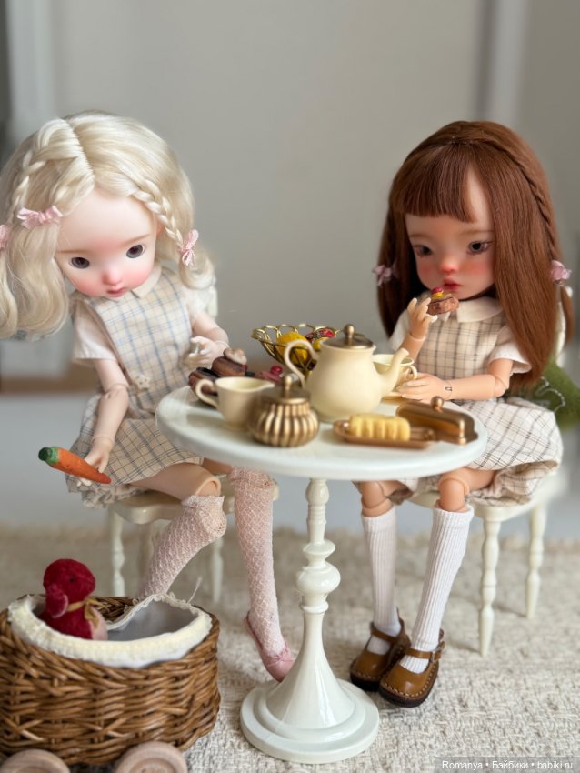 Little Tea Party 🧁 — Куклы Landoudou и Birdie: Дизайнерский винил (фото 7)