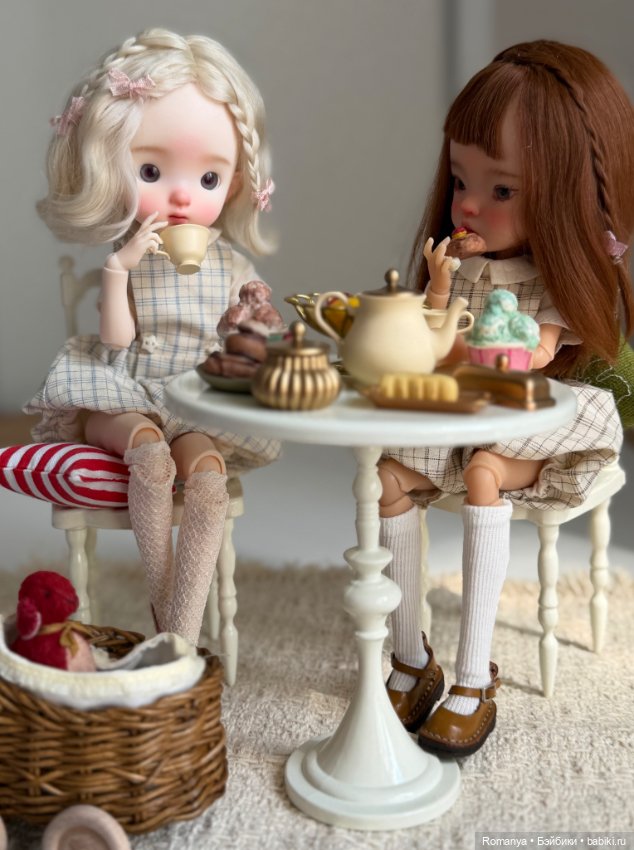 Little Tea Party 🧁 — Куклы Landoudou и Birdie: Дизайнерский винил