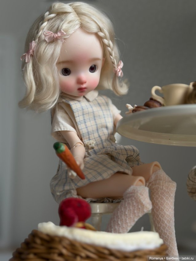 Little Tea Party 🧁 — Куклы Landoudou и Birdie: Дизайнерский винил (фото 8)