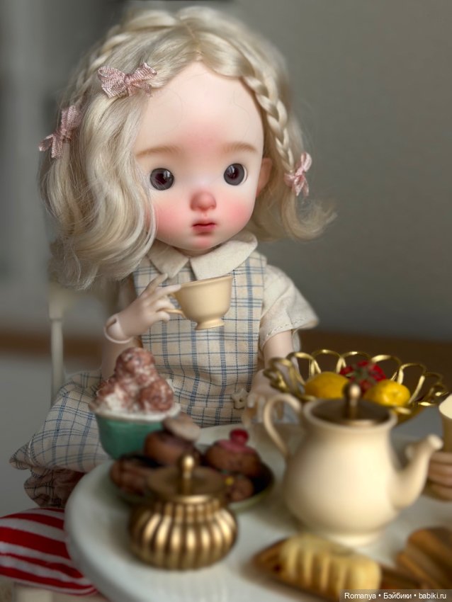 Little Tea Party 🧁 — Куклы Landoudou и Birdie: Дизайнерский винил (фото 5)