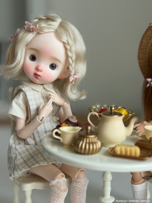 Little Tea Party 🧁 — Куклы Landoudou и Birdie: Дизайнерский винил (фото 2)