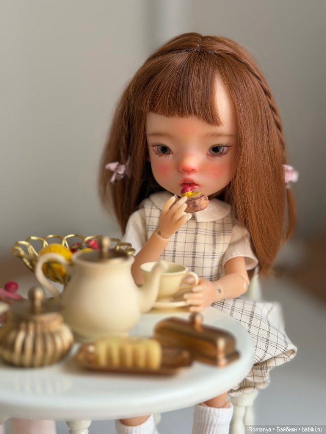 Little Tea Party 🧁 — Куклы Landoudou и Birdie: Дизайнерский винил (фото 6)