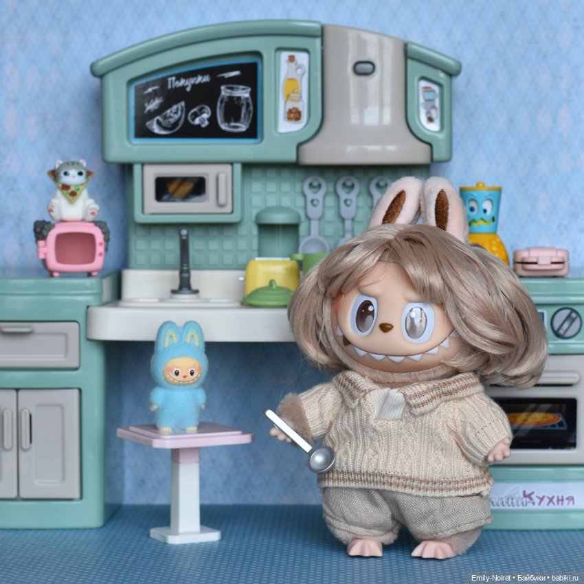 Лабуба кашеварит — Игрушки Labubu (Лабубу) и The Monsters: Pop Mart