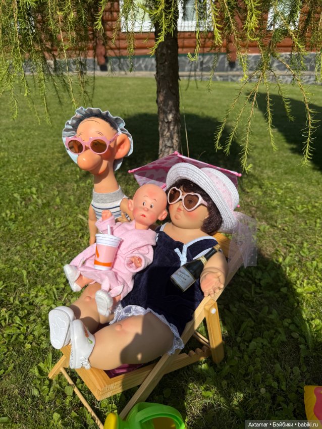 Мадам Грицацуева на отдыхе 🏖️